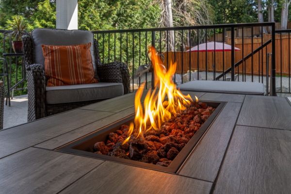 Gas Fire Pit Installation in Rock Hill